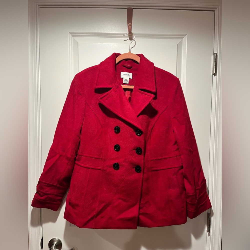 St John’s Bay Red Peacoat